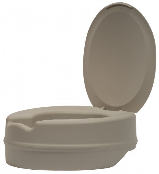 Stock Fachmann Toilettensitzerhöher Soft mit Deckel Günstiger Verkauf