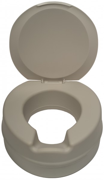 Stock Fachmann Toilettensitzerhöher Soft mit Deckel Günstiger Verkauf