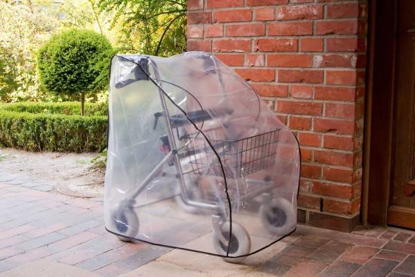 Stock Fachmann Rollator Schutzhaube