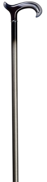 Stock Fachmann Gehstock Acryl Derby Rauchglas