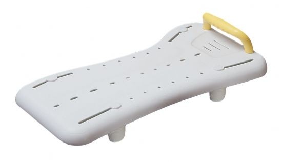 Stock Fachmann Badewannenbrett ''Basic'', mit gelbem Griff