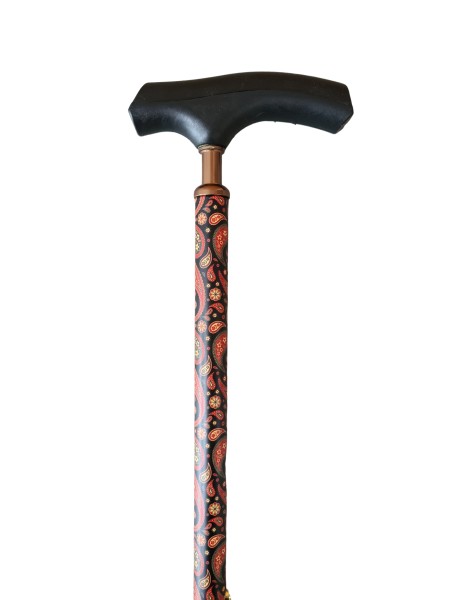 Stock Fachmann Gehstock Fritzgriff höhenverstellbar Paisley