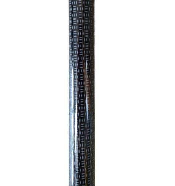 Stock Fachmann Gehstock Derbygriff höhenverstellbar Black & Grey Schlussverkauf