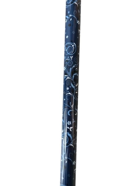 Stock Fachmann Gehstock Derbygriff höhenverstellbar Blue Vine Online Outlet
