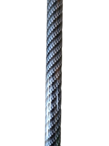 Stock Fachmann Gehstock Derbygriff höhenverstellbar Carbonoptik Auslauf