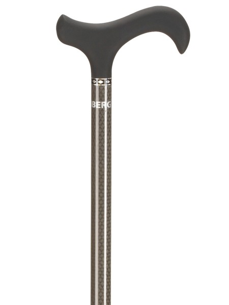Stock Fachmann Gehstock Derbygriff Carbon