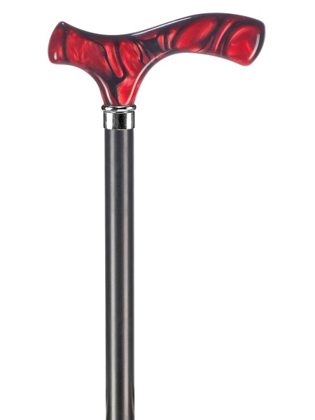 Stock Fachmann Leichtmetallstock mit Fritzgriff in rot-schwarz Riesige Rabatte