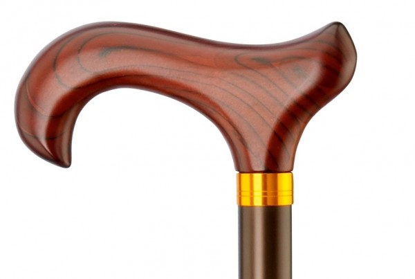 Stock Fachmann Gehstock Leichtmetall Derby Bronze Große Rabatte