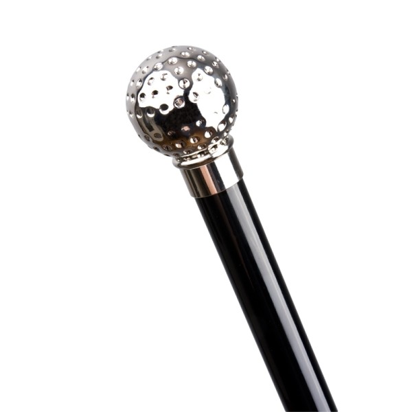 Stock Fachmann Gehstock Golfball verchromt Kauf eins, bekomm eins gratis