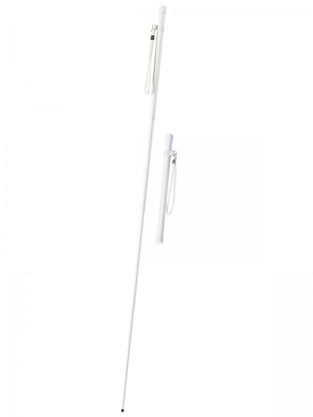 Stock Fachmann Teleskopierbarer Blinden Taststock aus Fiberglas – 35,5 cm – 126 cm Tiefpreis