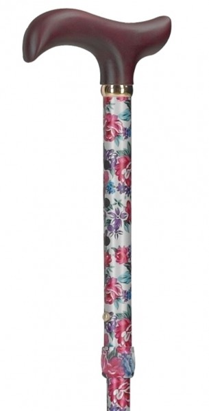 Stock Fachmann Handtaschen - Reisestock mit rotem Blumendesign Neueste Stile